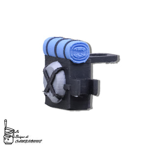 3D Printed French 1914 Havresac (La Brique de Cambronne)