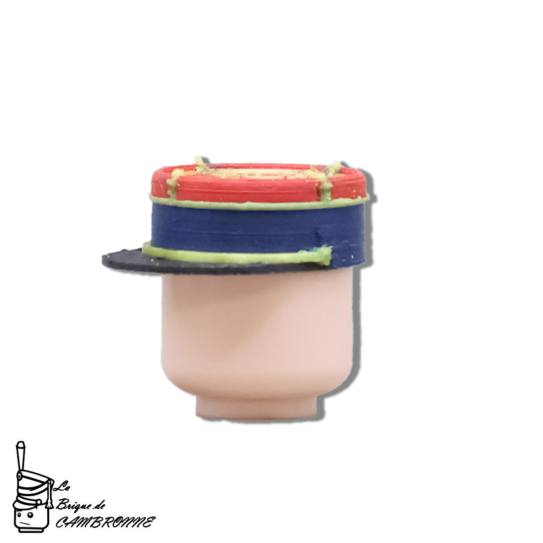 3D Printed French 1914 Officer Kepi (La Brique de Cambronne)