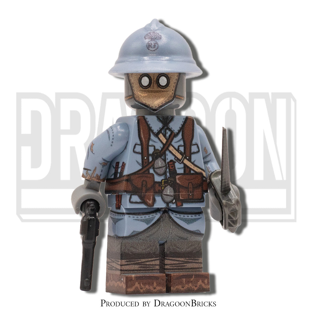 French 1916 - Infantryman #09 - Trench Raider