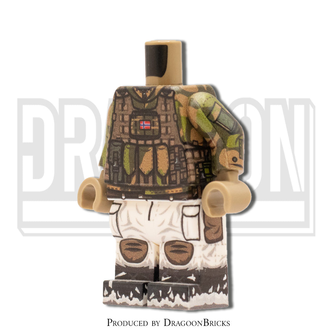 Modern Norwegian Army - M98 Woodland/Snow - #03 Soldier