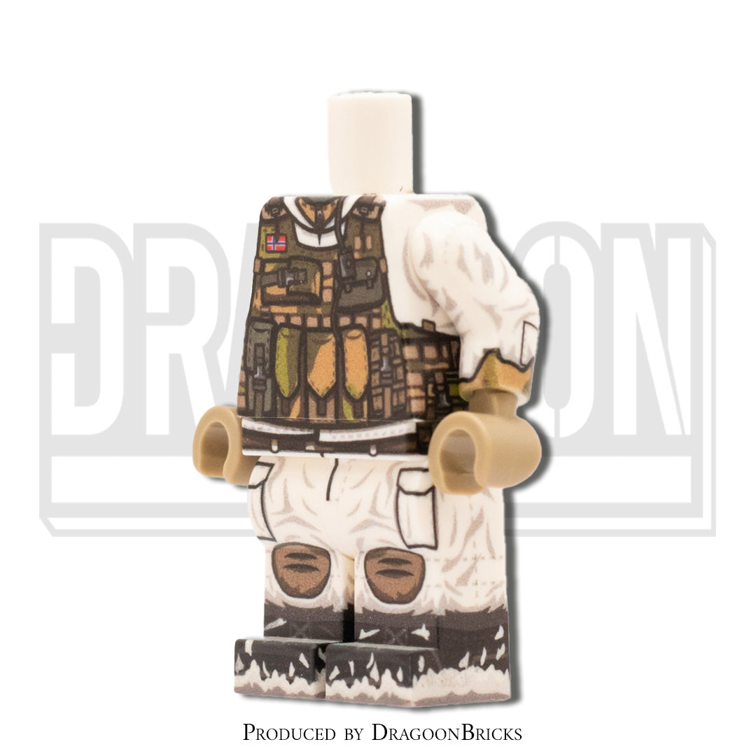 Modern Norwegian Army - M98 Woodland/Snow - #04 Soldier