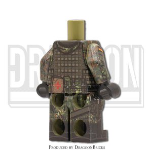 Modern German Army - Soldier #02 (Flecktarn)
