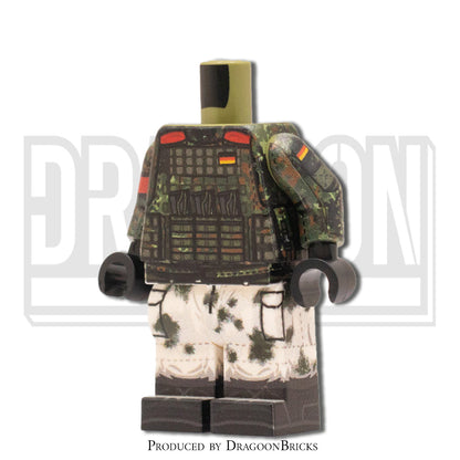 Modern German Army - Soldier #03 (Flecktarn - Schneetarn)