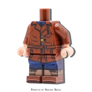 French 1940 - Air Force - Lieutnant wearing working dress (Body)