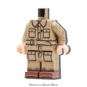 French 1940 - Air Force - Pilot Lieutnant wearing a flying suit (Body)