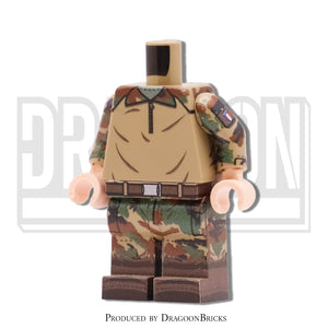 Modern French Army - Combat Uniform C.C.E. Camo