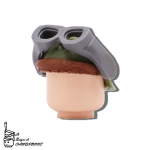 3D Printed French Kaki Tanker Helmet (La Brique de Cambronne)