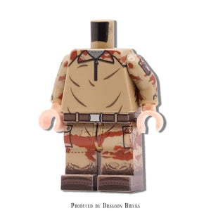Modern French Army - Combat Uniform Daguet Camo