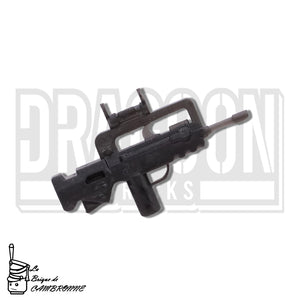 3D Printed French FAMAS with visor (La Brique de Cambronne)