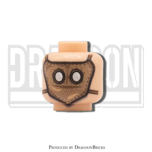 Head #80 - WWI French Gaz mask #01