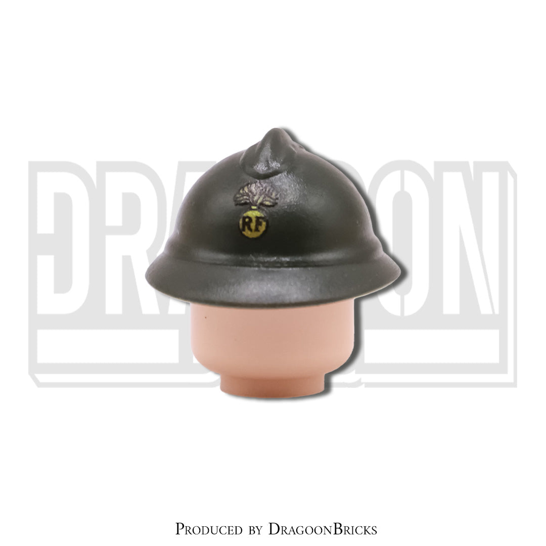 Brickarms UV Printed Adrian helmets (WWII French Infantry)