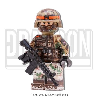 MINIFIGURE - French Solider during NATO PIKNE Military exercise #01