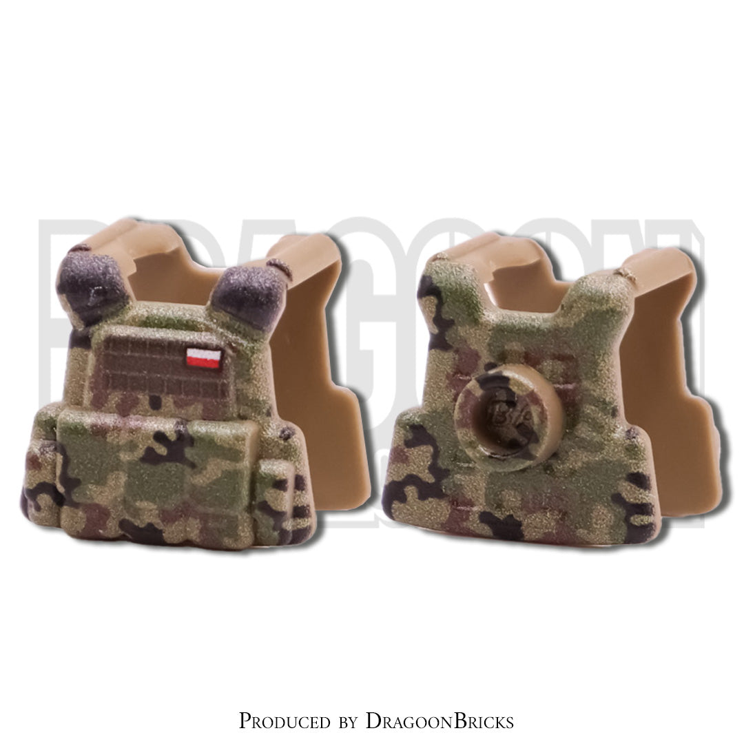 Brickarms PCV Specialist – Wz.93 Pantera Camo (Poland) – UV Printed